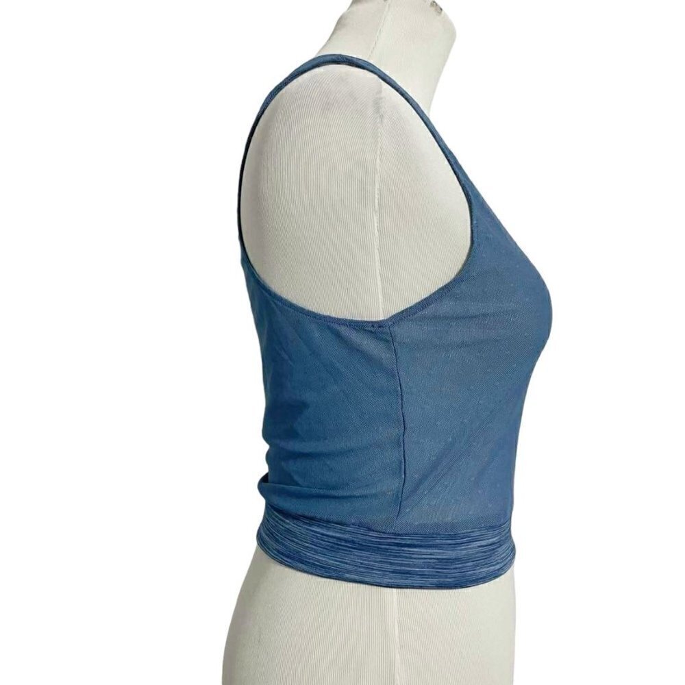 ZYIA Active Medium Sleeveless Top Tank Sheer Athletic - Picture 2 of 4